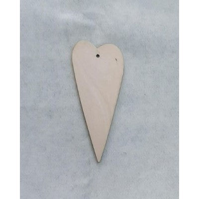 Sagoma Cuore Lungo Da Appendere