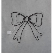 Fiocco In Metallo Grande – Colore Marrone