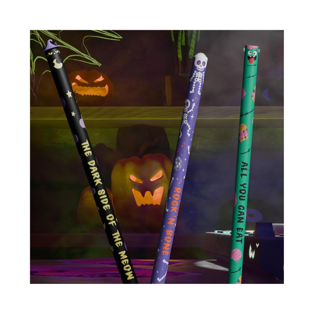 Legami Set 3 Penne Gel Cancellabili Halloween 2025 – The Boo Crew (Limited Edition)