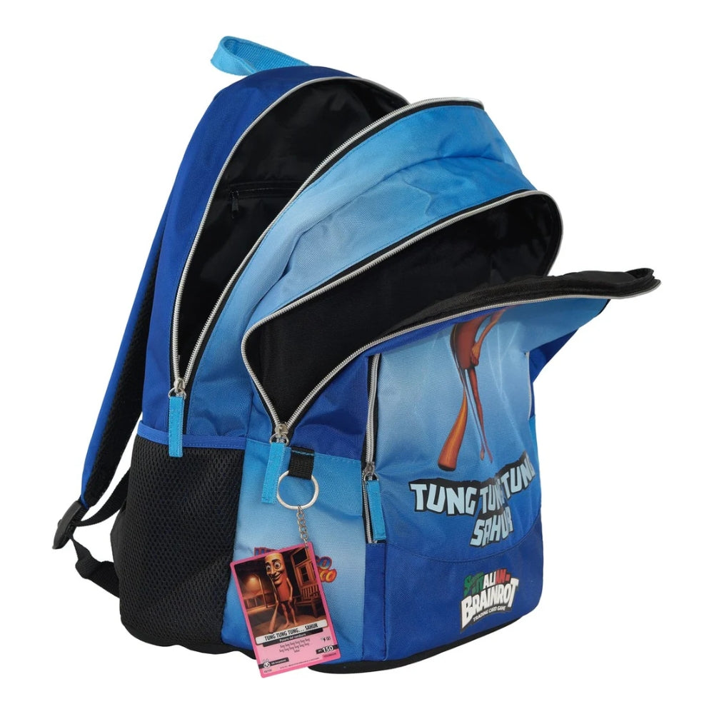 Zaino Organizzato Skifidol Italian Brainrot Tung Tung Tung Sahur