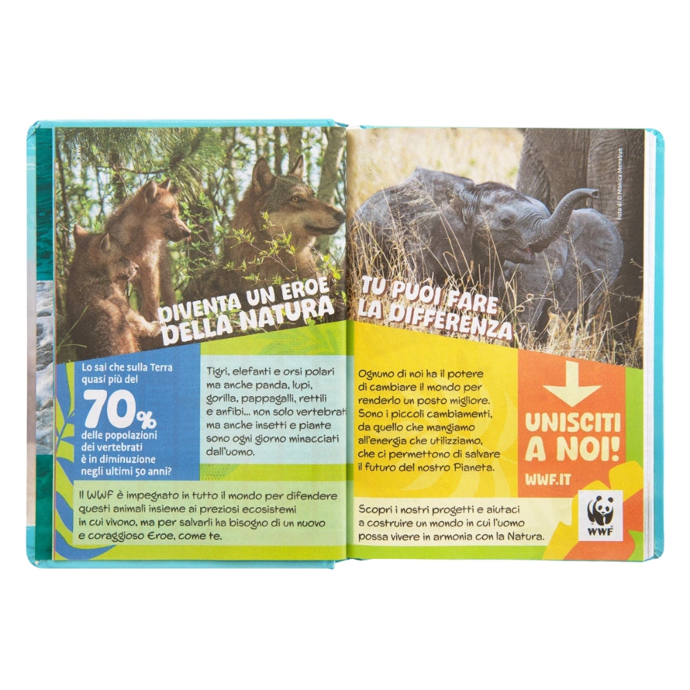 Diario Standard Giornaliero WWF Orso, Datato 2025-2026, 12 Mesi - Franco Cosimo Panini