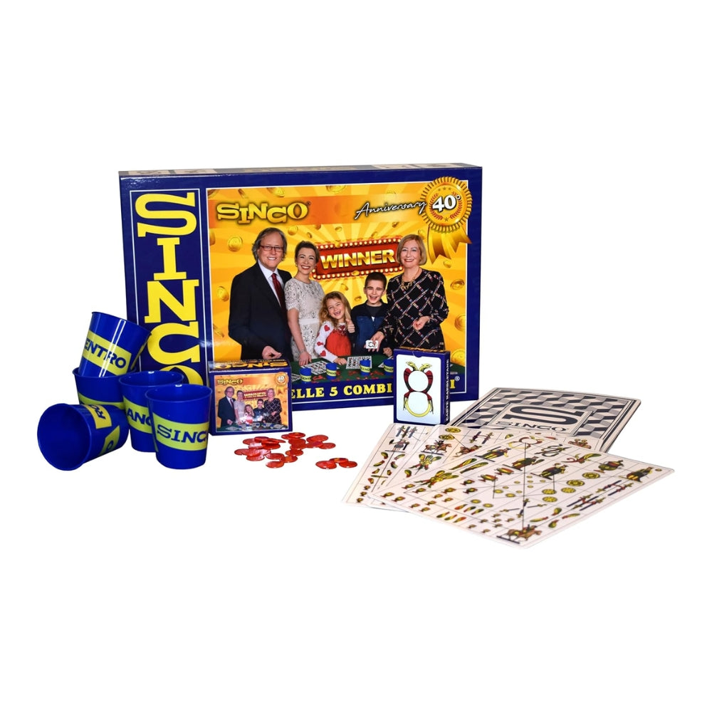 Ravensburger - Sinco | Giochi Da Tavolo Adulti | Edizione Speciale 40° Anniversario | Giochi Di Societa | Da 4 A 10 Giocatori | Gioco Da Tavolo Adulti