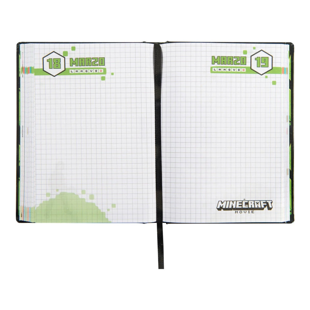Diario Standard Giornaliero Minecraft, Non Datato, 12 Mesi - Franco Cosimo Panini