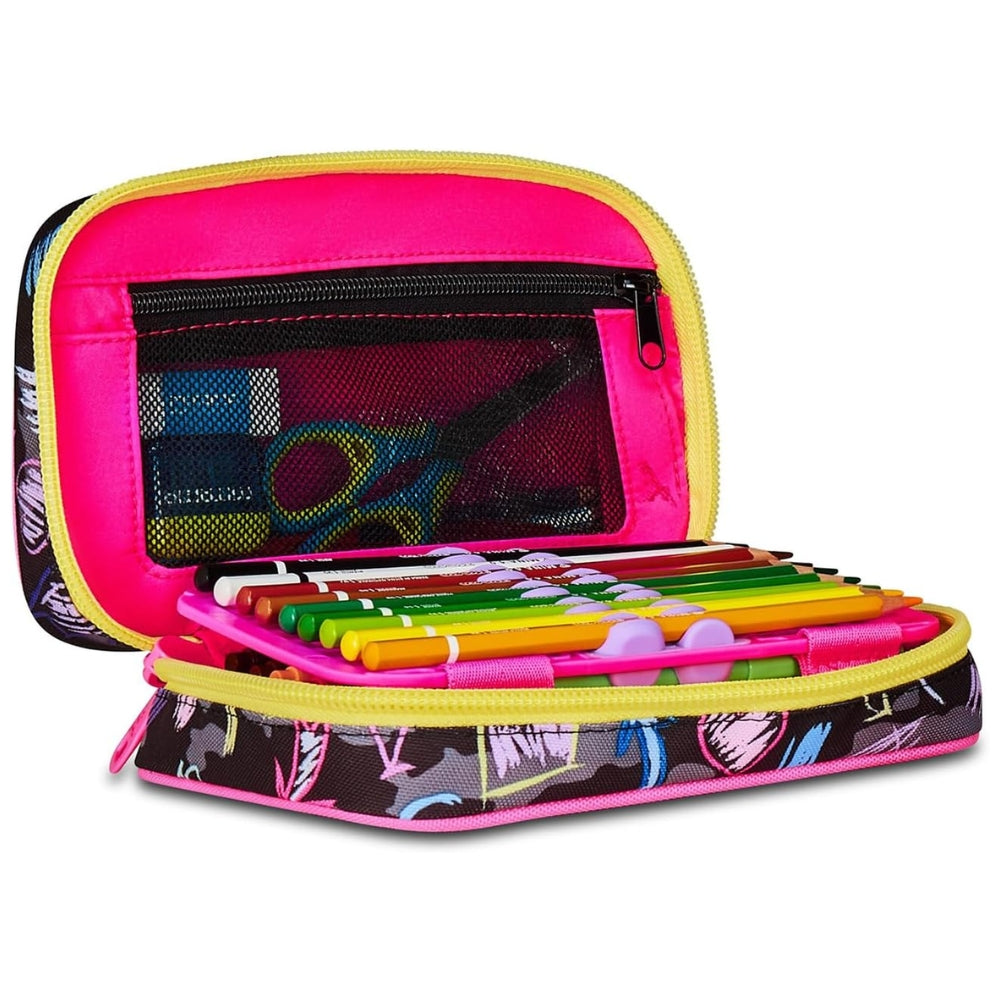 Astuccio Completo 1 Zip Sj Gang Speed Pad New - Game Led Girl - Fucsia/Rosa