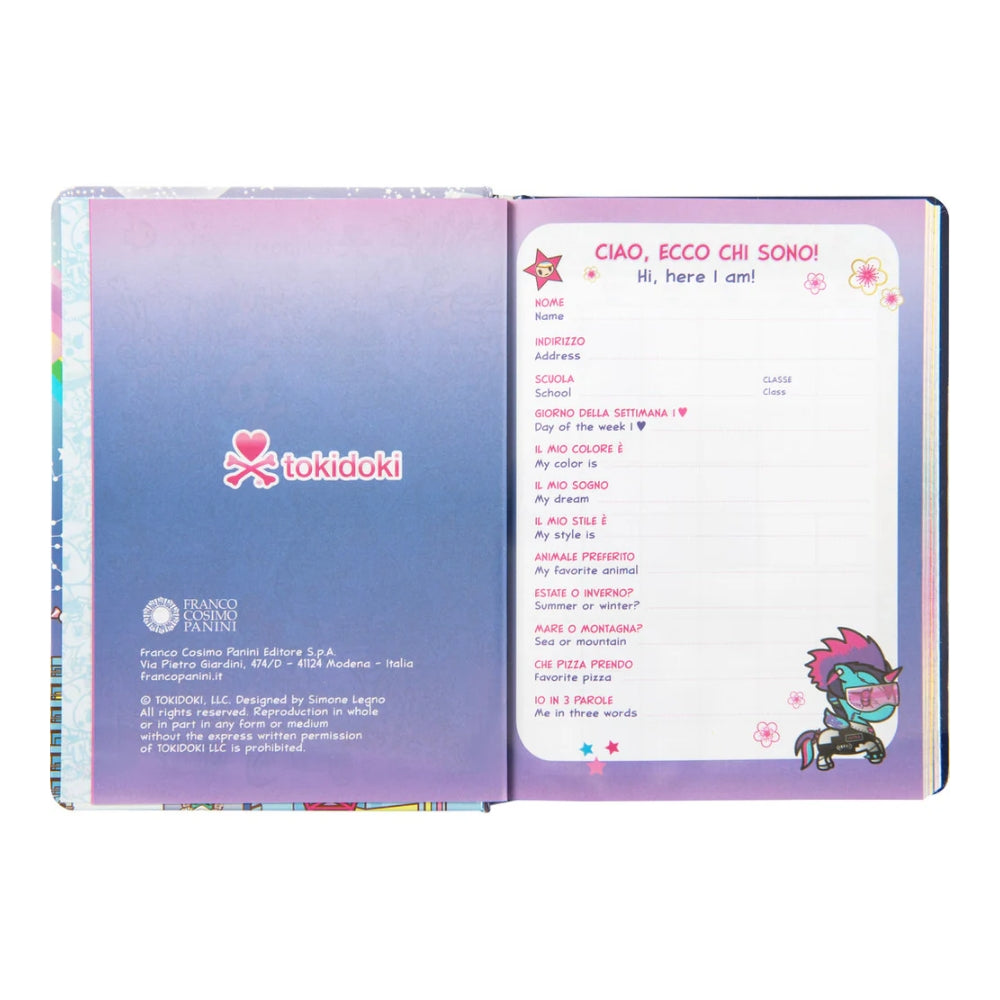 Diario Standard Giornaliero Toki Doki, Datato 2025/2026, 12 Mesi - Franco Cosimo Panini