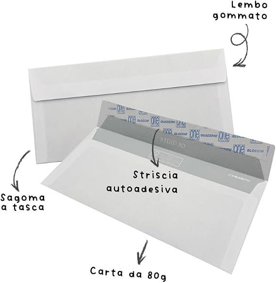 BUSTE LETTERA BIANCHE