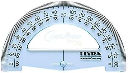 Lyra Andromeda Goniometro 12 cm/180° Gradi squadre, righe, decimetro