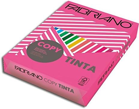 Fabriano Confezione di carta colorata, 100 fogli, formato A4, 200g, 21x29.7cm