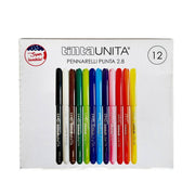 Tinta Unita – Pennarelli 2,8 mm Set da 12 Pezzi