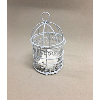 Gabbietta Decorativa In Metallo Piccola