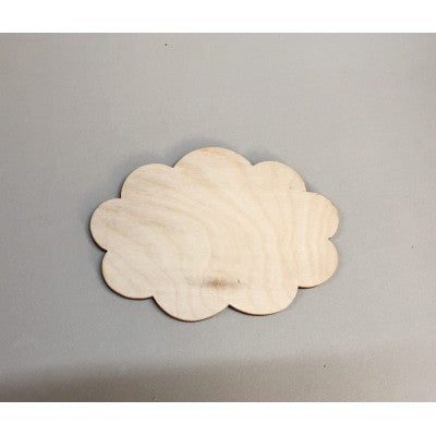 Sagoma Nuvola In Legno