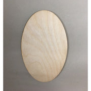 Sagoma Ovale In Legno