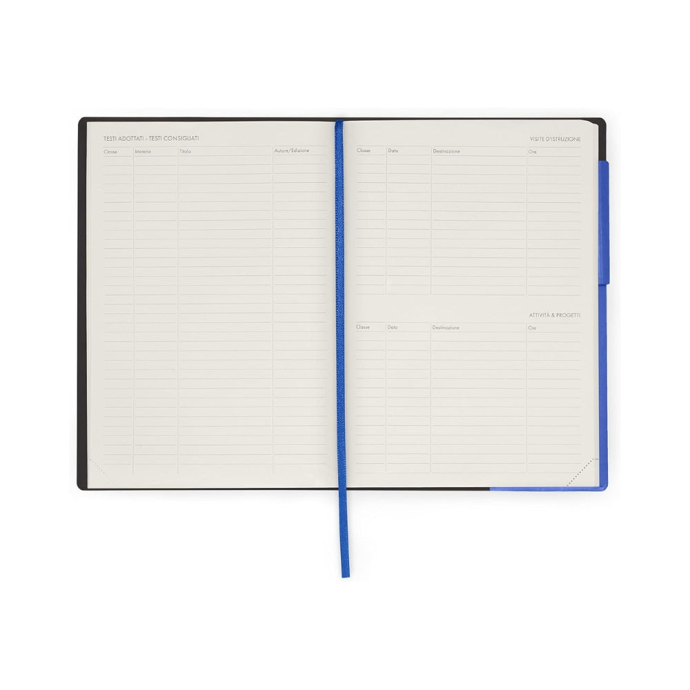 Agenda Del Docente Settimanale 13 Mesi Agosto 2026 – Agosto 2027 Legami Large Eclectic Blue