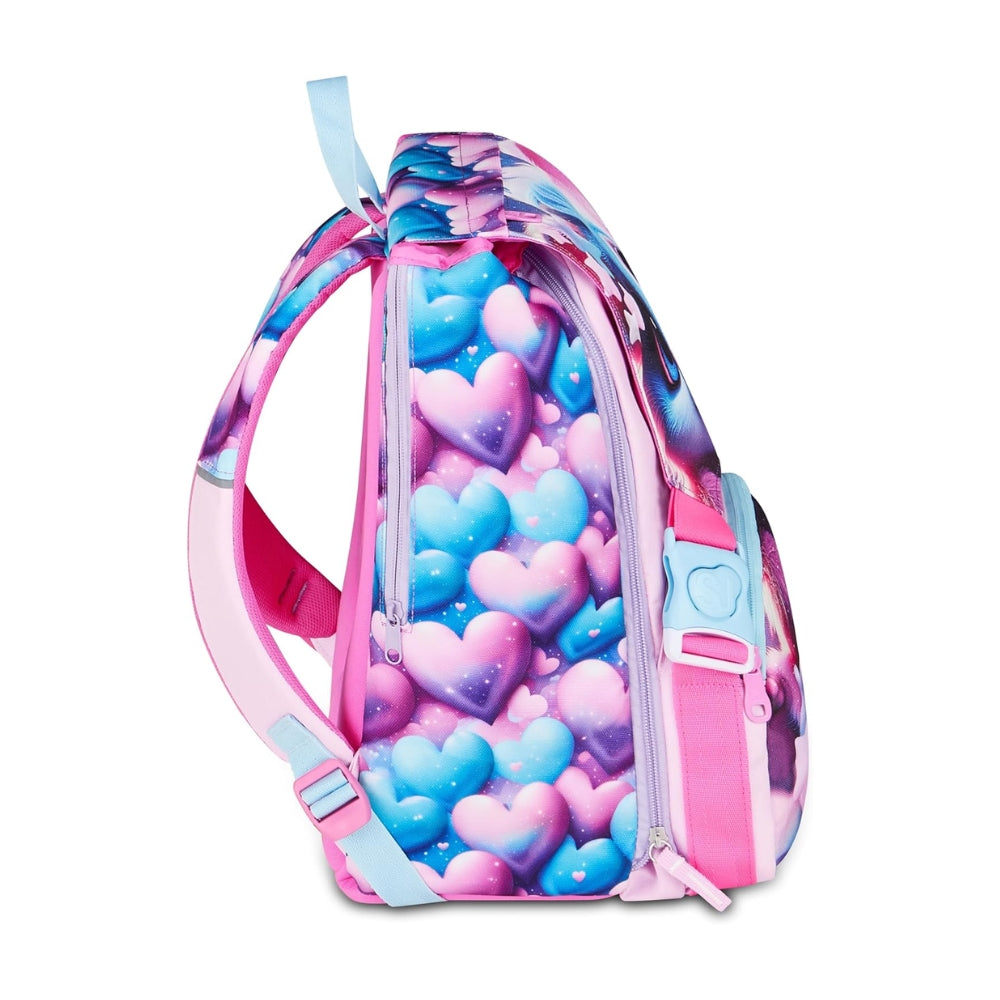 Sj Gang Style Jam Gang Zaino Scuola Estensibile Big Magical Fantasy Girl - Rosa, 24 L