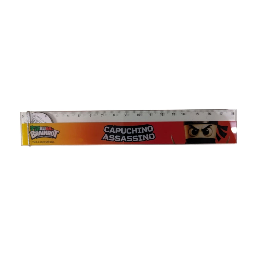 Righello Skifidol Italian Brainrot 18cm - Fantasie Assortite
