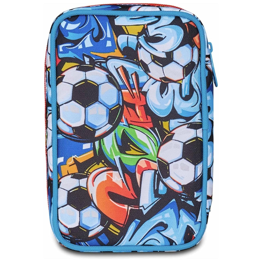 Astuccio Completo 1 Zip Sj Gang Speed Pad New - Tinypatch Boy – Azzurro/Arancione