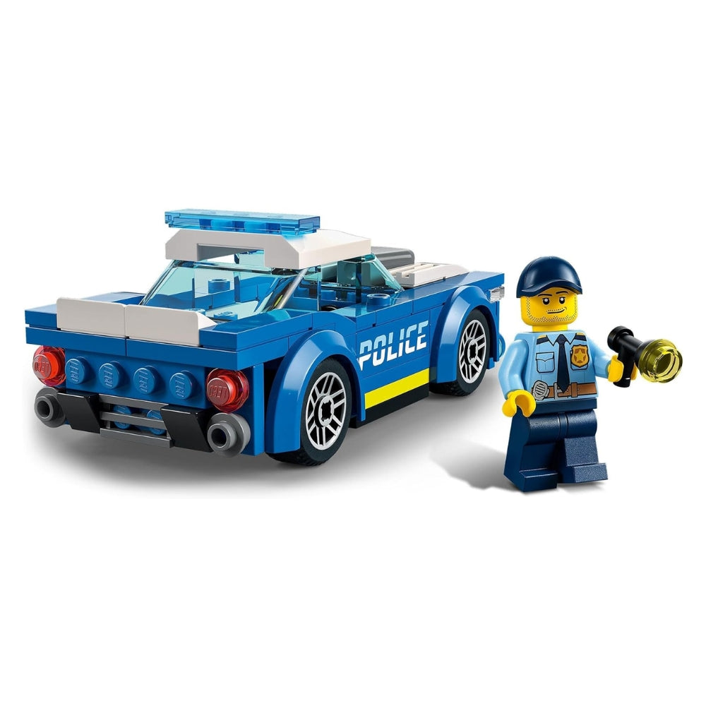 LEGO City Police Auto della Polizia, Set di Costruzione con Minifigure e Macchina Giocattolo per Bambini e Bambine da 5 Anni in su 60312