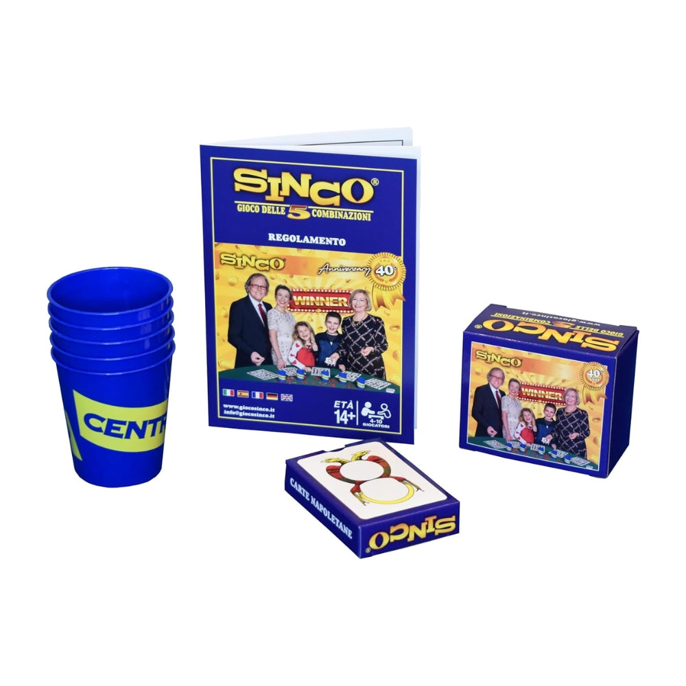 Ravensburger - Sinco | Giochi Da Tavolo Adulti | Edizione Speciale 40° Anniversario | Giochi Di Societa | Da 4 A 10 Giocatori | Gioco Da Tavolo Adulti