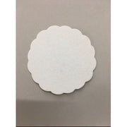 Sottobicchieri Bianco In Cartonato