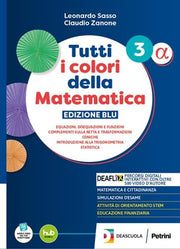 Tutti i colori della matematica. Ediz. Blu. Secondo biennio e quinto anno e moduli. Con Trigonometria. Per le Scuole superiori. Con Verso l'esame in digitale. Con e-book (Vol. 1 Gamma)
