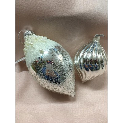 Set 2 Puntali Argento