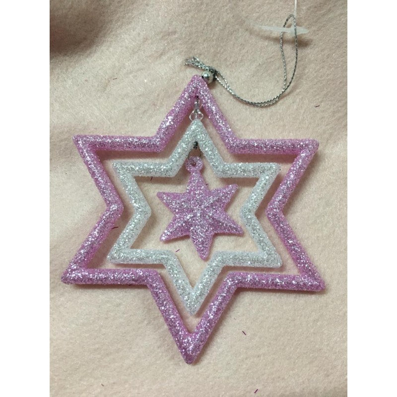 Forme Glitterate Viola/rosa