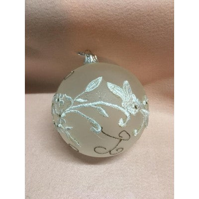 Pallina Opaca Decorata