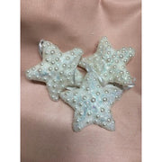 Set 3 Stelline Pendenti Con Perle