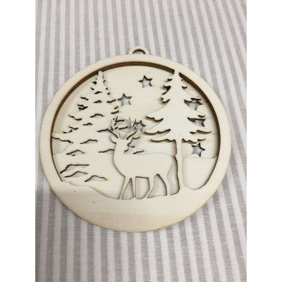 Sfera Bosco Con Cerbiatto - Renkalik