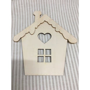 Casetta Innevata In Legno - Renkalik