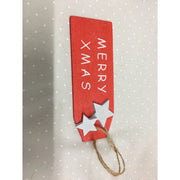 Targhette "merry Xmas" Assortite