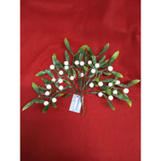 Renkalik Ramo Di Vischio Con Bacche Bianche