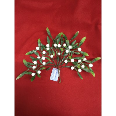 Renkalik Ramo Di Vischio Con Bacche Bianche