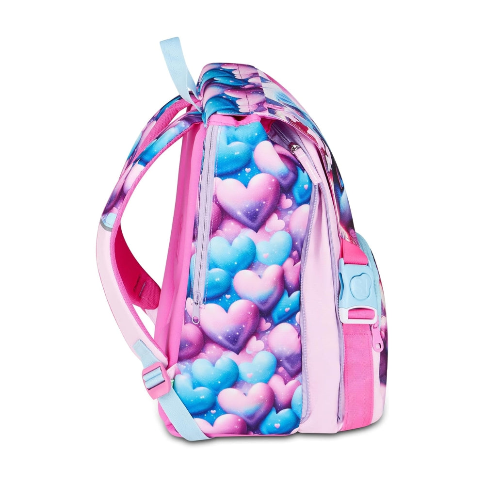 Sj Gang Style Jam Gang Zaino Scuola Estensibile Big Magical Fantasy Girl - Rosa, 24 L