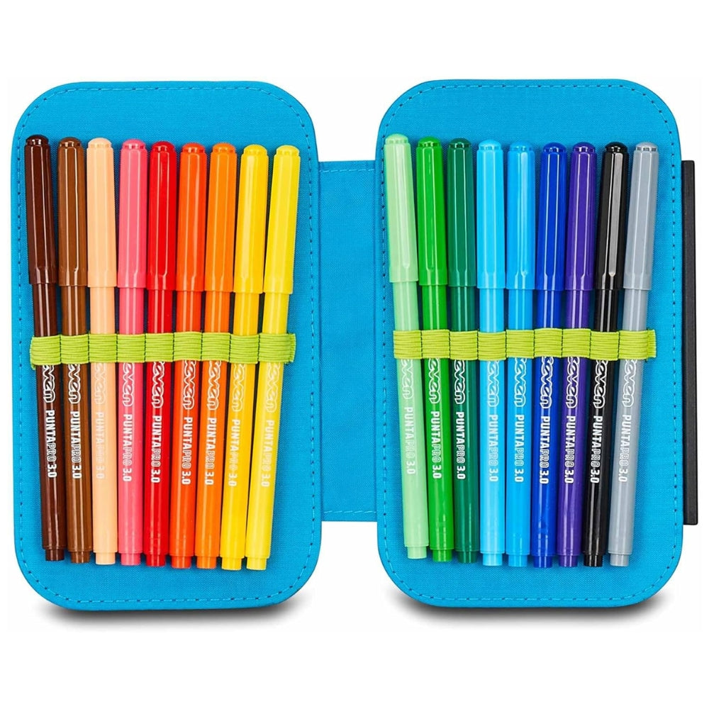 Astuccio Completo 1 Zip Sj Gang Speed Pad New - Tinypatch Boy – Azzurro/Arancione