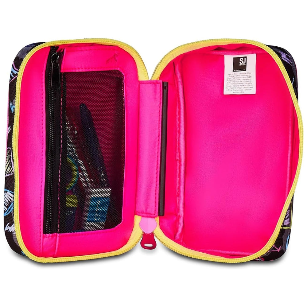 Astuccio Completo 1 Zip Sj Gang Speed Pad New - Game Led Girl - Fucsia/Rosa