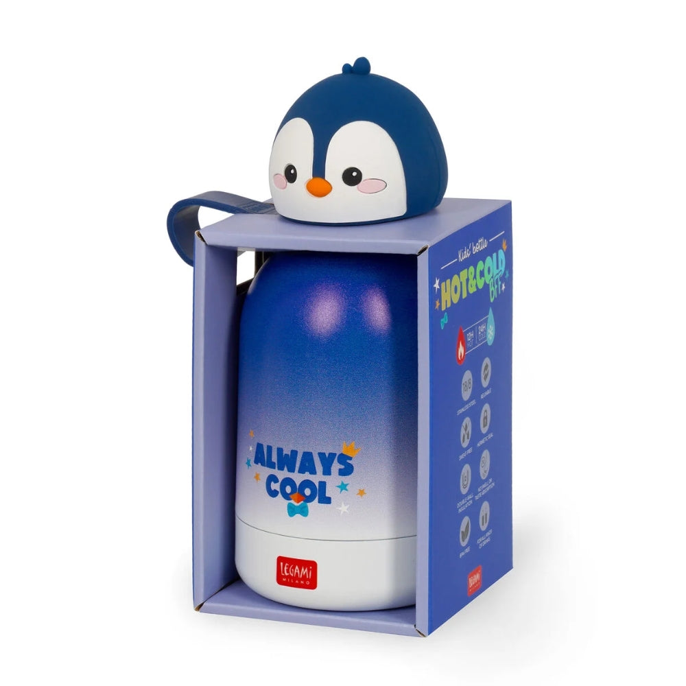 Borraccia Termica per Bambini 310ml - Hot&Cold BFF Penguin - Legami