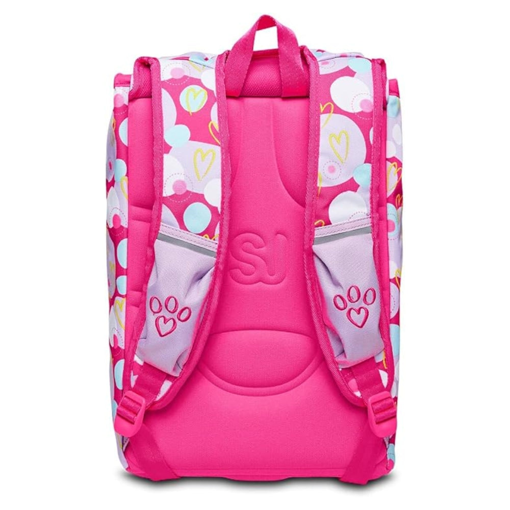 Zaino Estensibile Big SJ Girl Heart Lolly - Rosa/Lilla