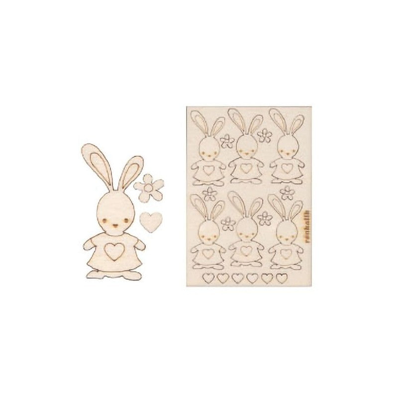 6 Sagome Coniglietta Sissi Renkalik