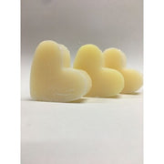 Sapone Cuore Bianco 4,5cm - 5 Pezzi
