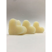 Sapone Cuore Bianco 2,5cm - 10 Pezzi