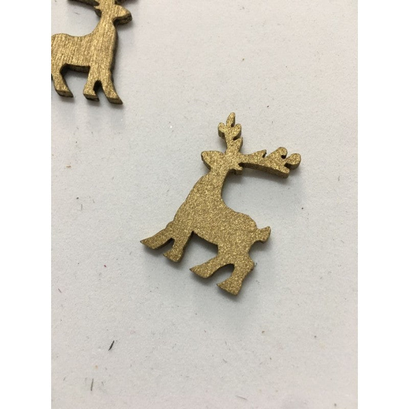 Set Di 24 Renne In Legno