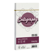 Busta Calligraphy Millerighe - 110 x 220 mm - 100 gr - Favini - conf. 25 pezzi