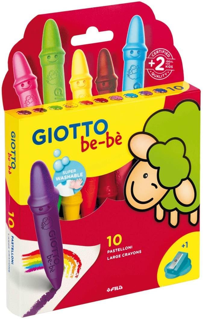 Pastelloni Cera Giotto Bebe' 10 Pz