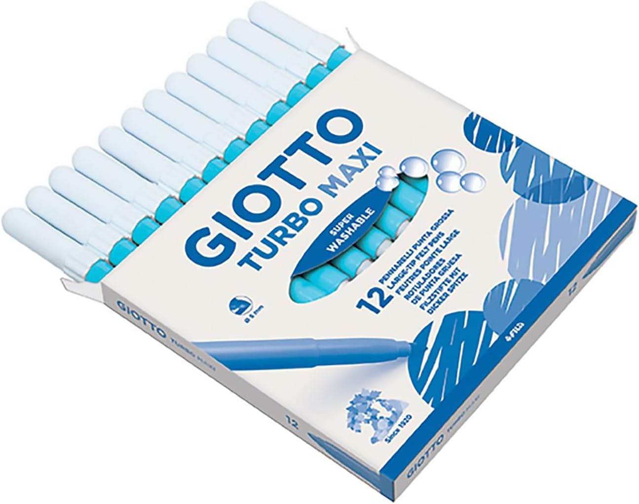 Giotto  Turbo Maxi Marcatore, Scatola da 12