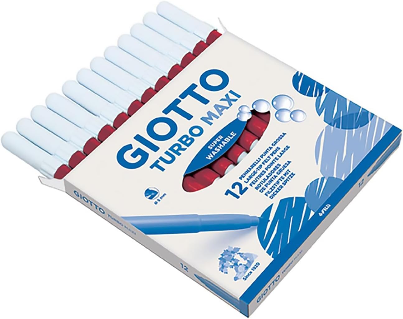 Giotto  Turbo Maxi Marcatore, Scatola da 12