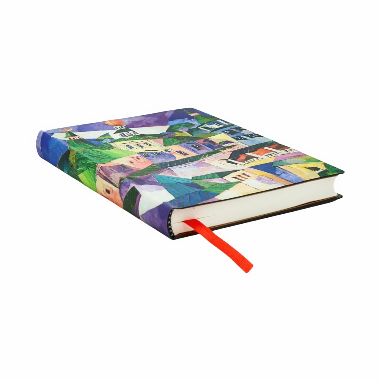 Paperblanks - St. Petersburg - Lentulov's Cityscapes - Softcover Flexi - Mini - Unlined - Elastic Band - 208 Pg - 80 Gsm