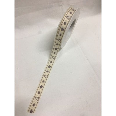 Nastro Con Abeti E Stelle