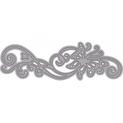 Fustella Sottile - Fregio Con Farfalla Pc1521