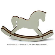 Cavallino A Dondolo 3d - Renkalik
